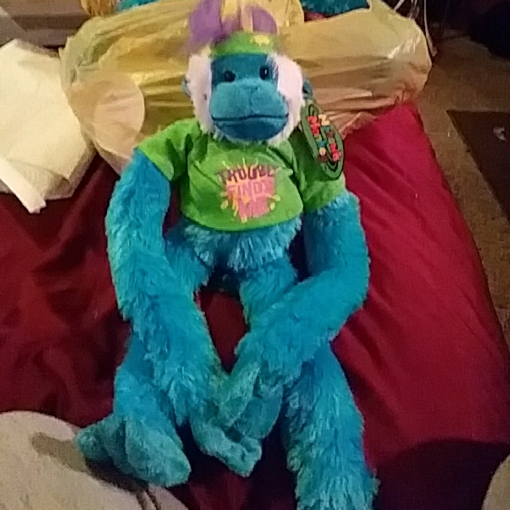 Mohawk monkey nwt